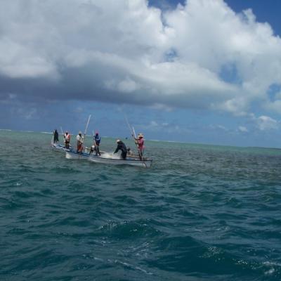 Einheimische Fischer