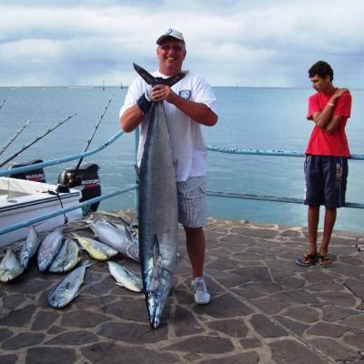 Klaus mit schönem Wahoo