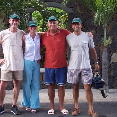 Gruppenfoto vor Abfahrt