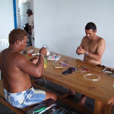 Riggen vor dem Frühstück