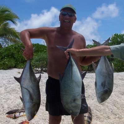 Klaus mit kleineren Trevallys