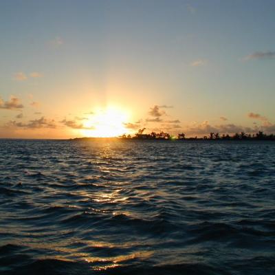 Abendstimmung auf Saint Brandon