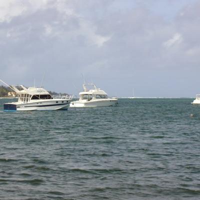 Unser Boot für den Transfer