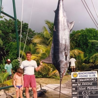 Walter mit Marlin 635 lbs