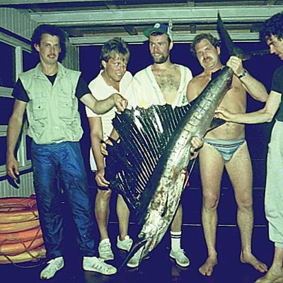 Gruppenfoto mit Sailfish