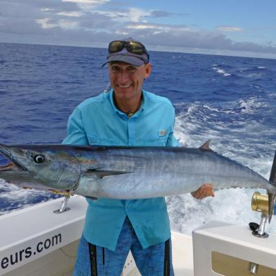 Stephan mit schönen Wahoo