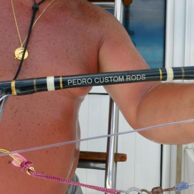 Jigging-Rute von Pedro Custums Reunion