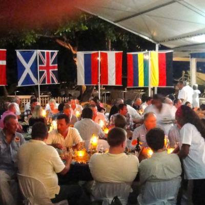 Diner im Le Morne Angling Club