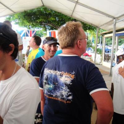 Klaus und Stephan im Le Morne Angling Club