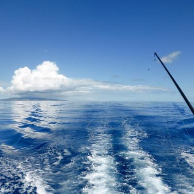 Spiegelglatte See vor Rodrigues