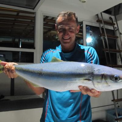 Stephan mit Rainbow Runner