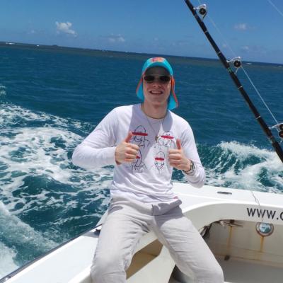 Max auf l'Oiseaux Des Iles II