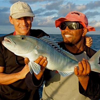 Stephan und Roddy mit Jobfish